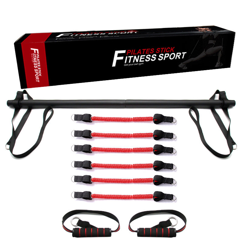 Portable Bar Kit With Resistance Bands