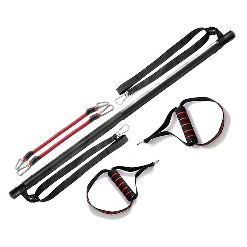 Portable Bar Kit With Resistance Bands