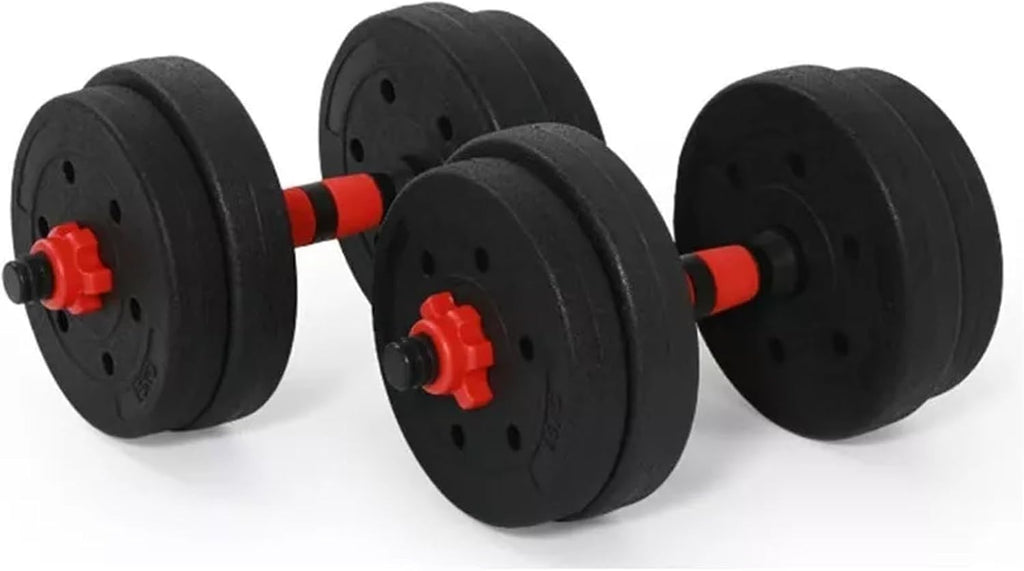 6-in-1 Adjustable Dumbbell, Barbell & Kettlebell Set