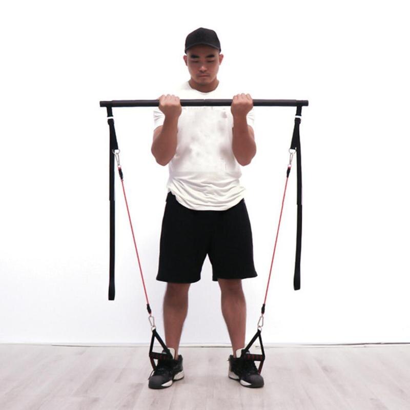 Portable Bar Kit With Resistance Bands