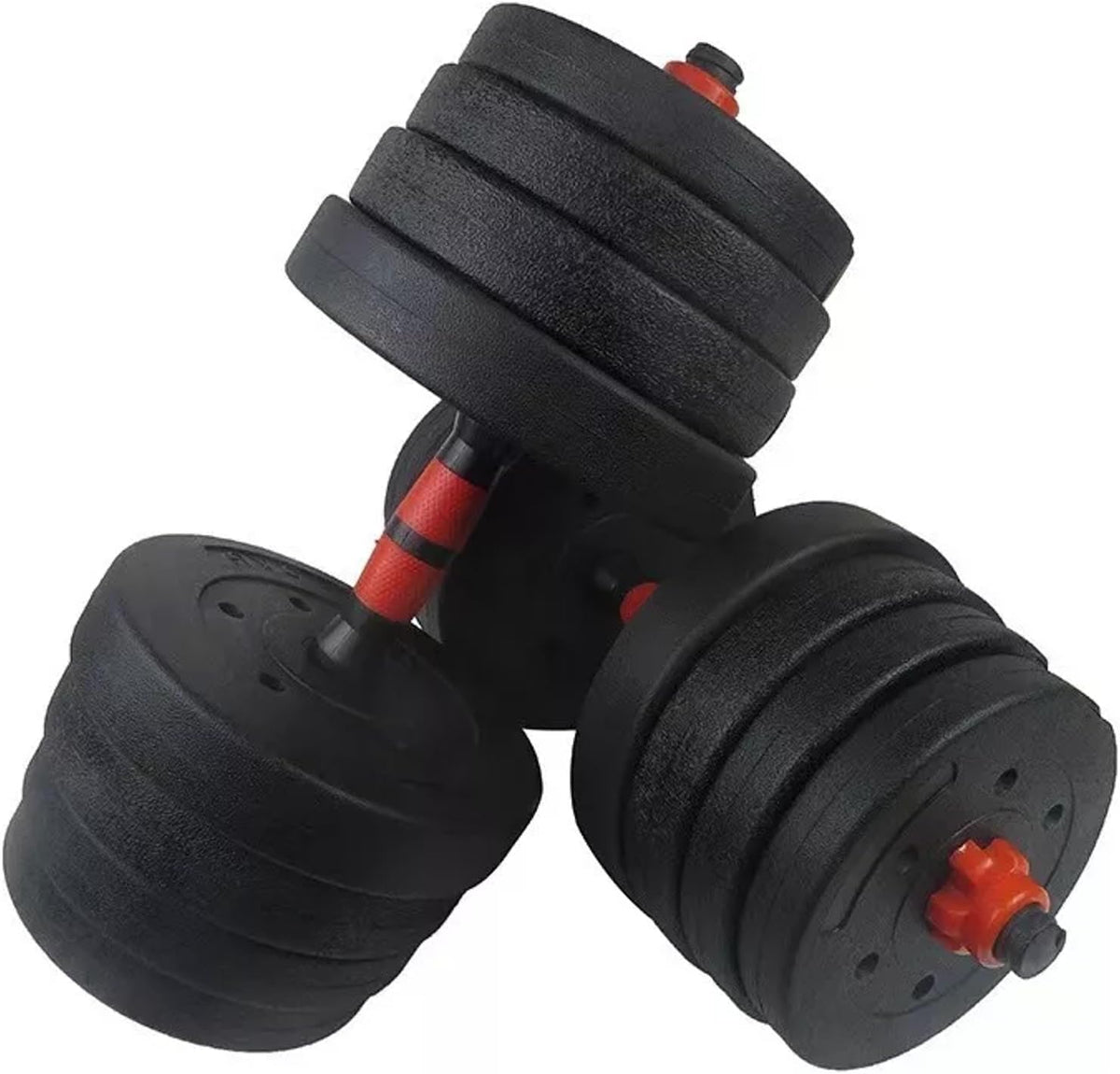 6-in-1 Adjustable Dumbbell, Barbell & Kettlebell Set