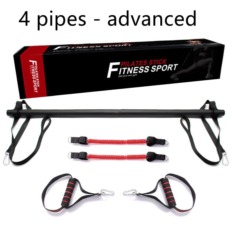 Portable Bar Kit With Resistance Bands