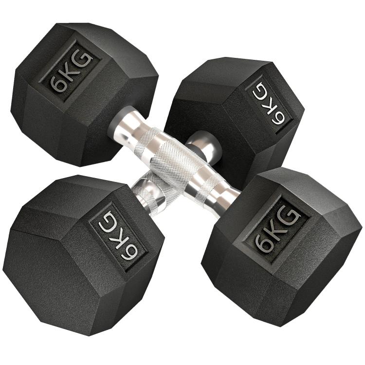 2x6kg Dumbbells Set