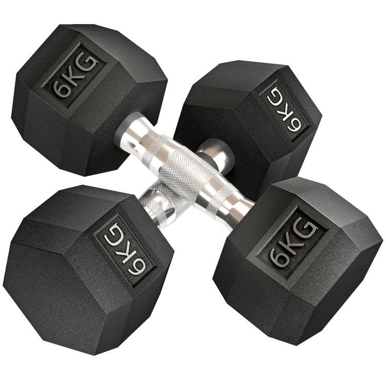 2x6kg Dumbbells Set