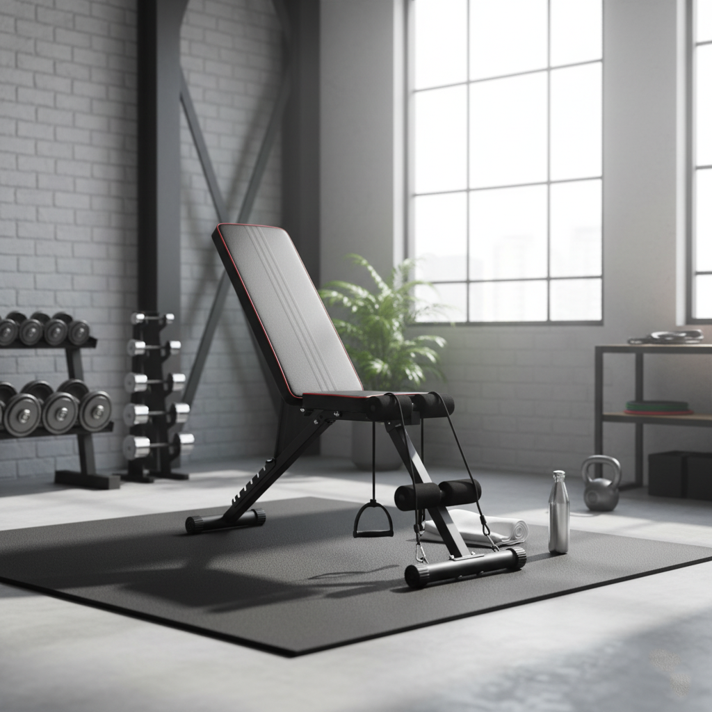 Foldable Adjustable Workout Bench