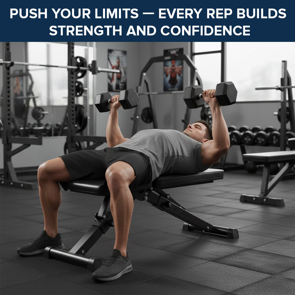 Foldable Adjustable Workout Bench