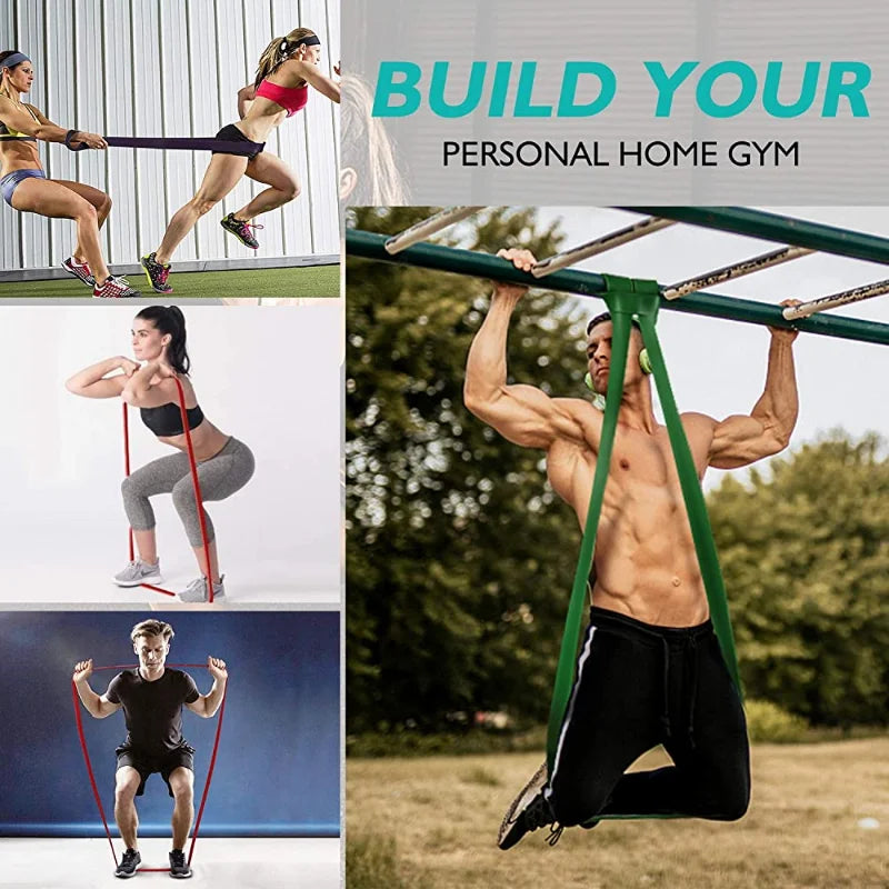 Pull Up Assistance/Resistance Band Set