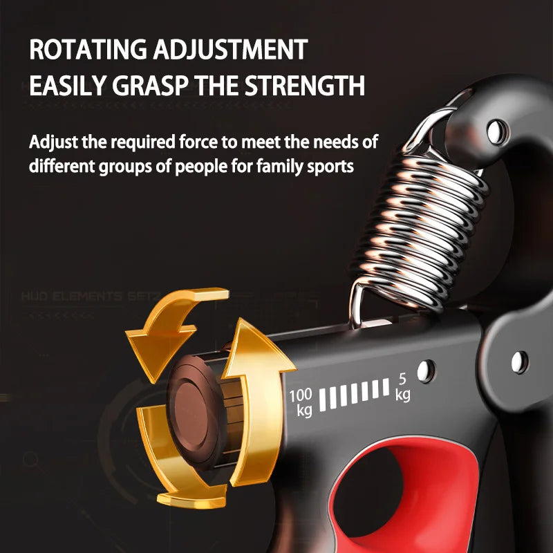 5-100kg Grip Strength Wrist Expander