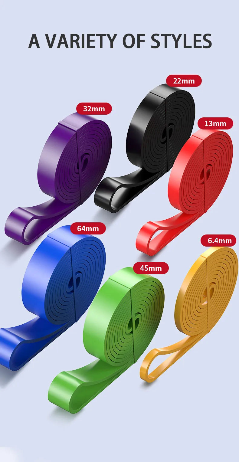 Pull Up Assistance/Resistance Band Set