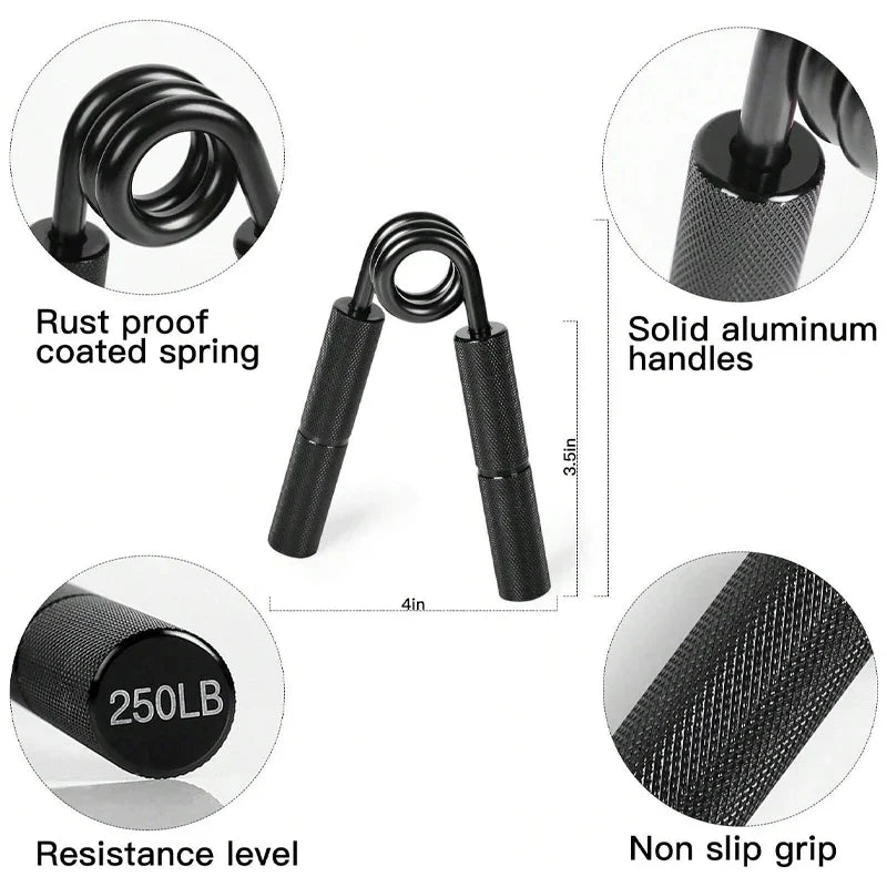 1PCS 50LB-350LB Metal Hand Gripper