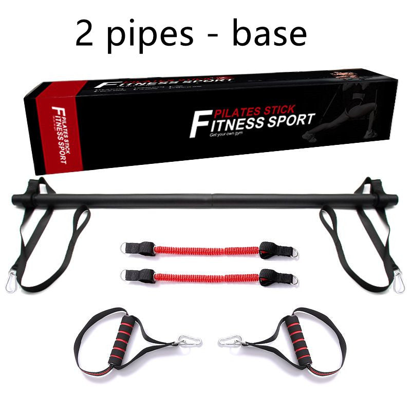 Portable Bar Kit With Resistance Bands