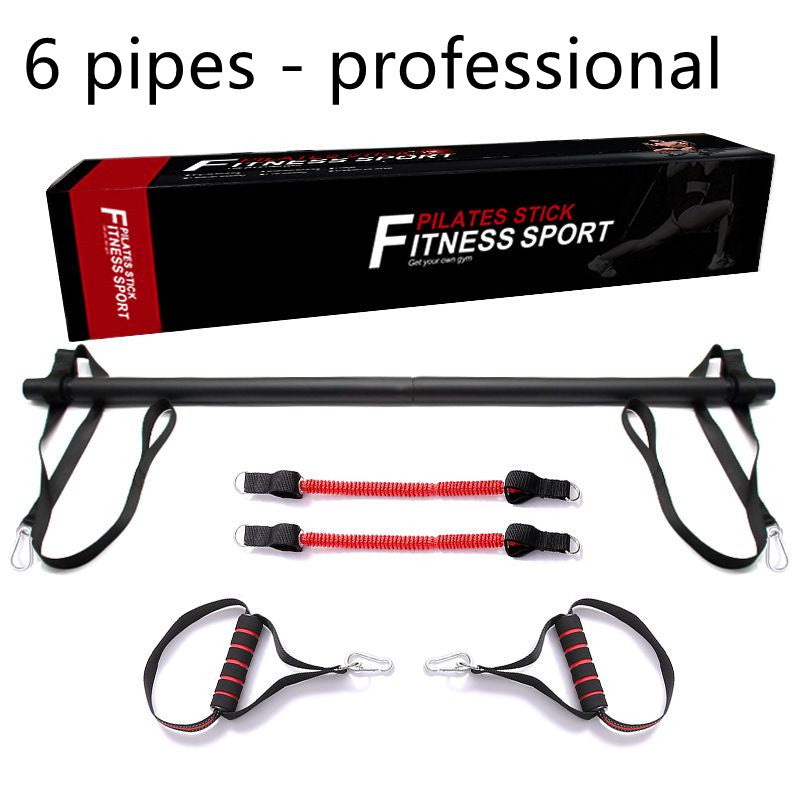 Portable Bar Kit With Resistance Bands